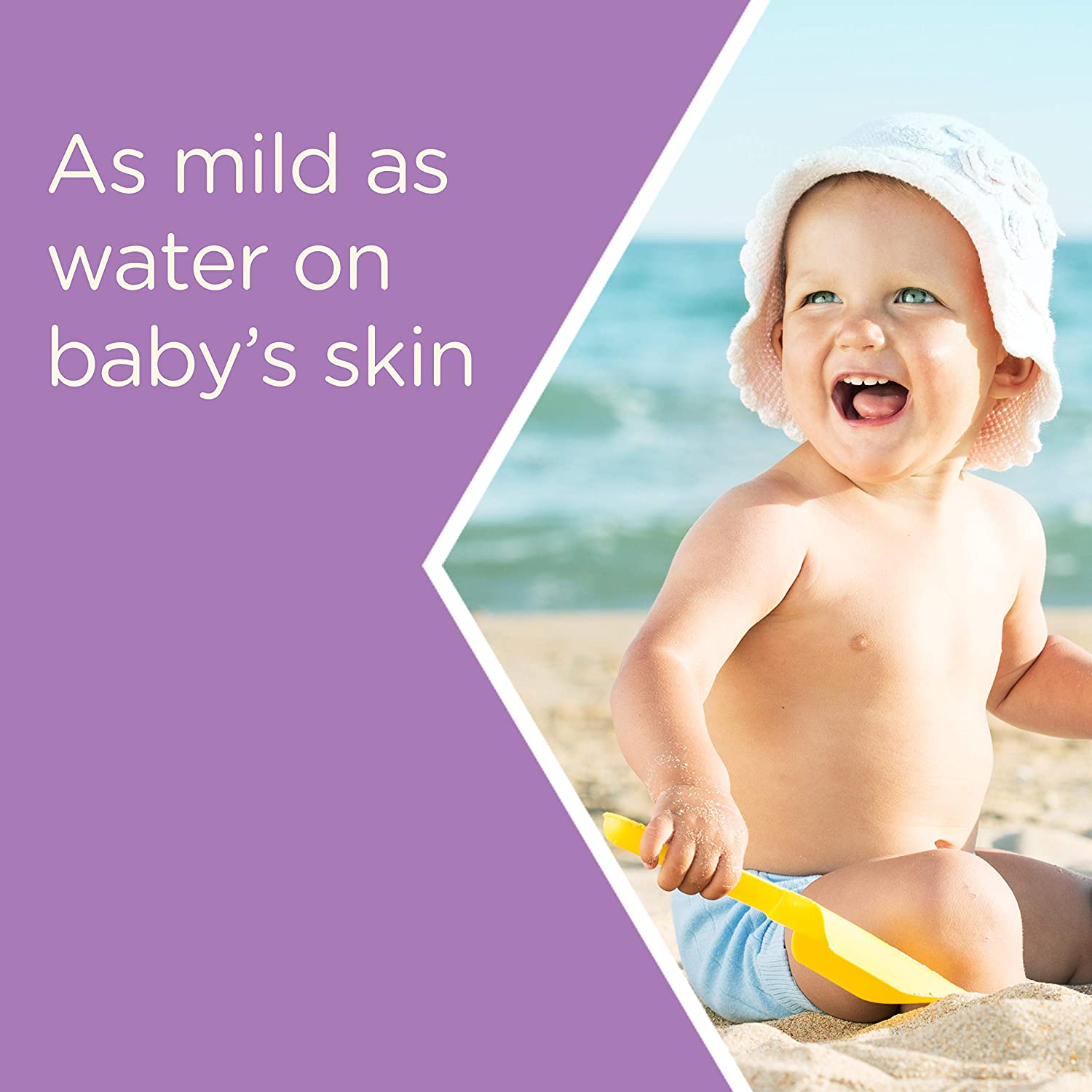 Aveeno Baby Continuous Protection Zinc Oxide Mineral Sunscreen Lotion for Sensitive Skin, Broad Spectrum SPF 50, Paraben- & Tear-Free, Sweat- & Water-Resistant, Travel-Size, 2 x 3 fl. oz - Image 6